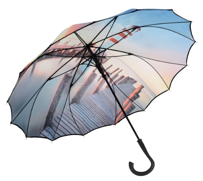 Onzorgvuldigheid lepel manipuleren Paraplu met bedrukking